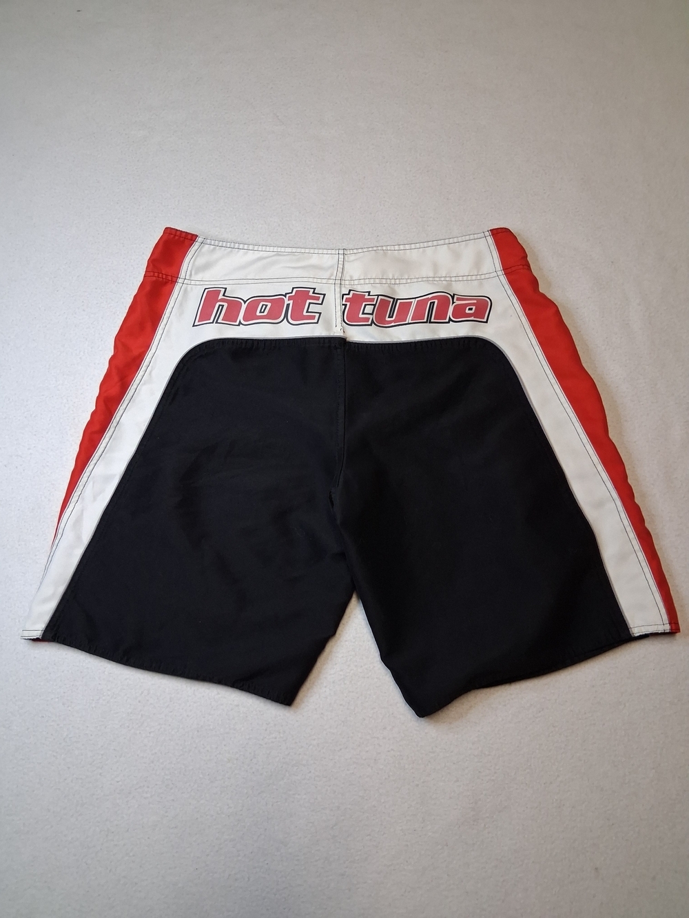 Men's Black & Red Swim/Board Shorts